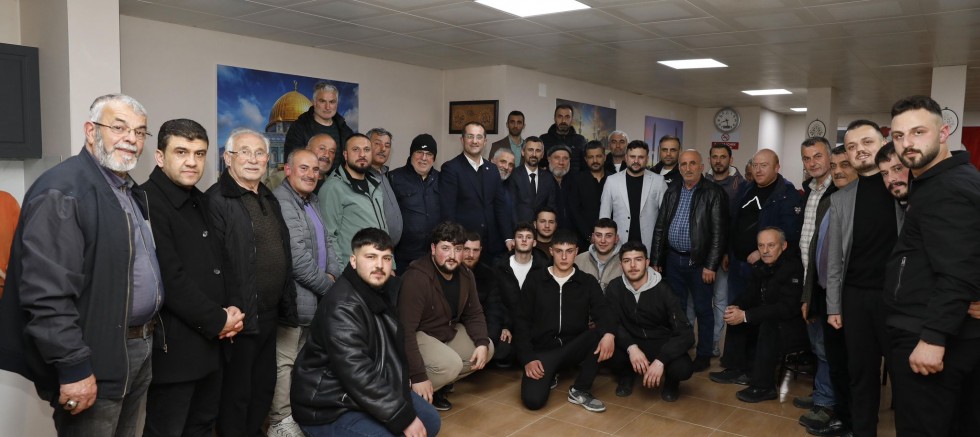 Başkan Ekim Gündüz Sarıtaş’ta, Akşam Osmanbaba’da Vatandaşlarla Buluştu