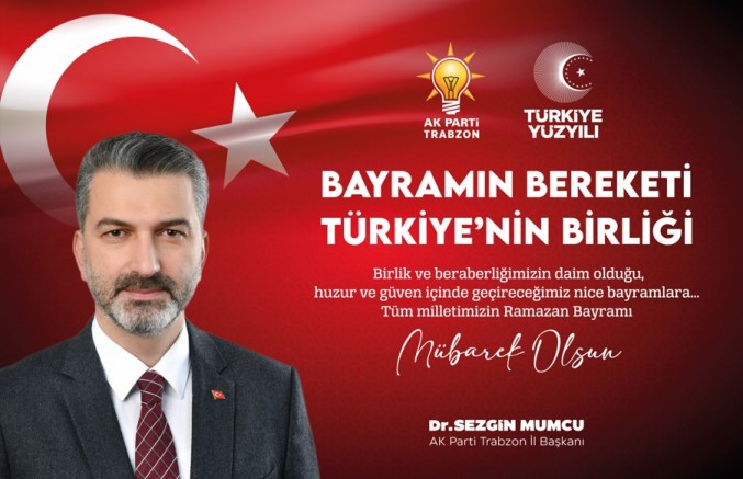 Dr. Sezgin Mumcu’dan Ramazan Bayramı Mesajı