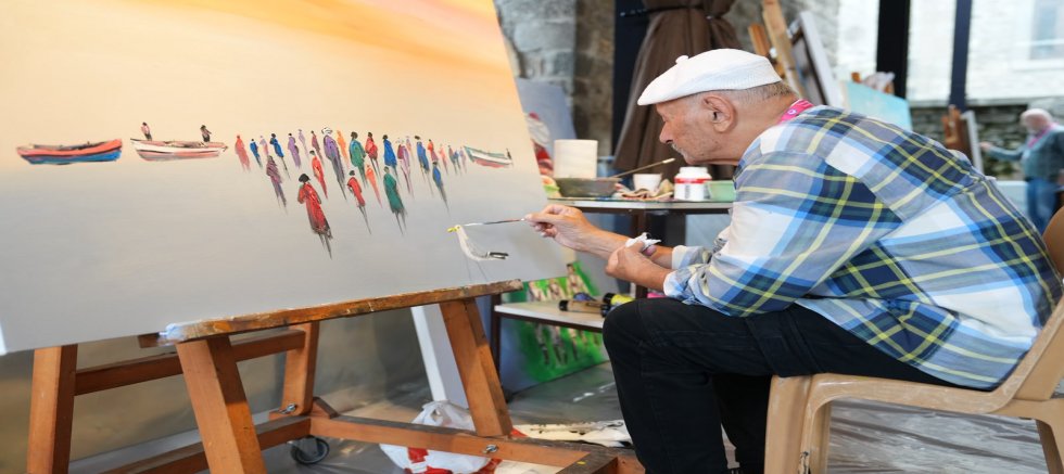 5. ULUSLARARASI SANAT BULUŞMASI BAŞLADI