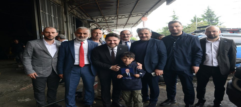 KALKIŞIM SÜRMENE’DE SANAYİ ESNAFI İLE BULUŞTU