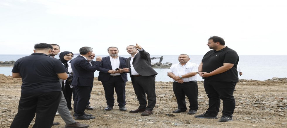 OTOBÜS TERMİNALİ’NDE ÇALIŞMALAR YERİNDE İNCELENDİ