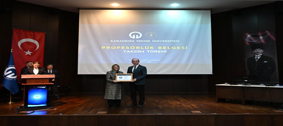 Profesörlük Ünvanları, Belge Takdimiyle Taçlandı