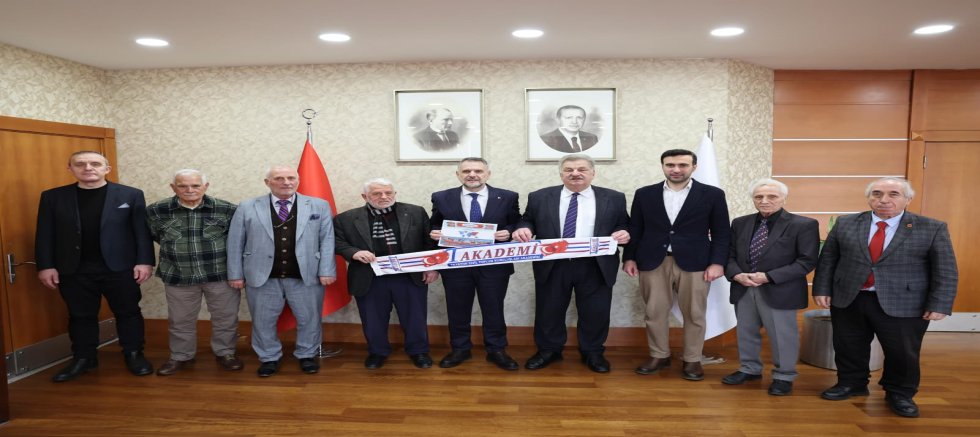 TAKADEMİ heyeti Trabzonlu Hemşehrimiz Bayrampaşa Belediye Başkan Vekili İbrahim Akın’ı ziyaret etti 