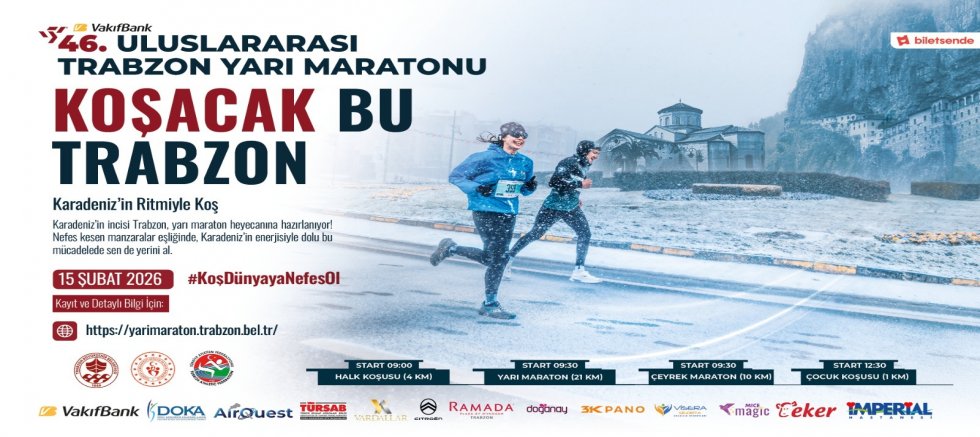 TRABZON 41 ÜLKEDEN GELEN SPORCULARI AĞIRLAYACAK