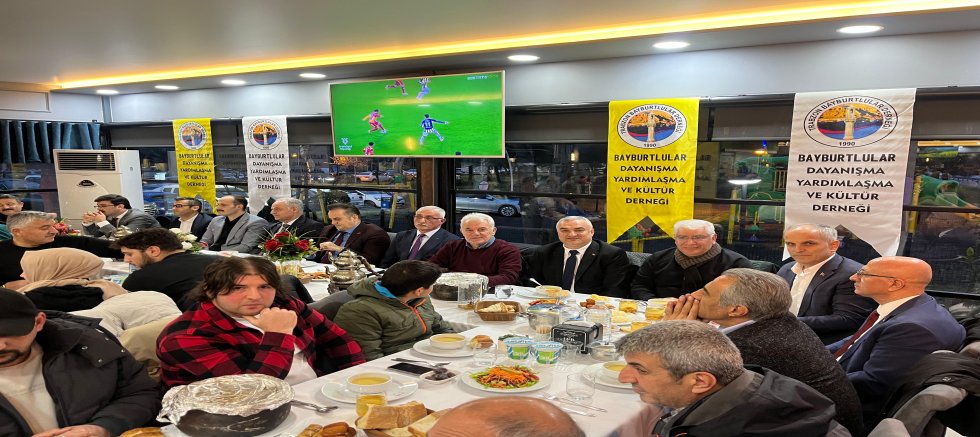 Trabzon Bayburtlular Derneğinden yoğun katılımlı iftar…