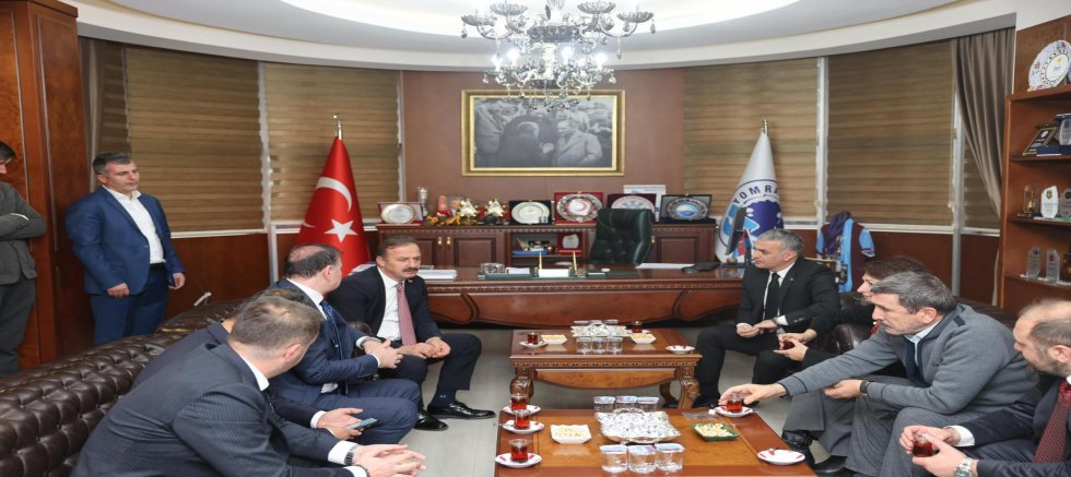 Yavuz Ağıralioğlu’ndan Yomra Belediyesi’ne Ziyaret