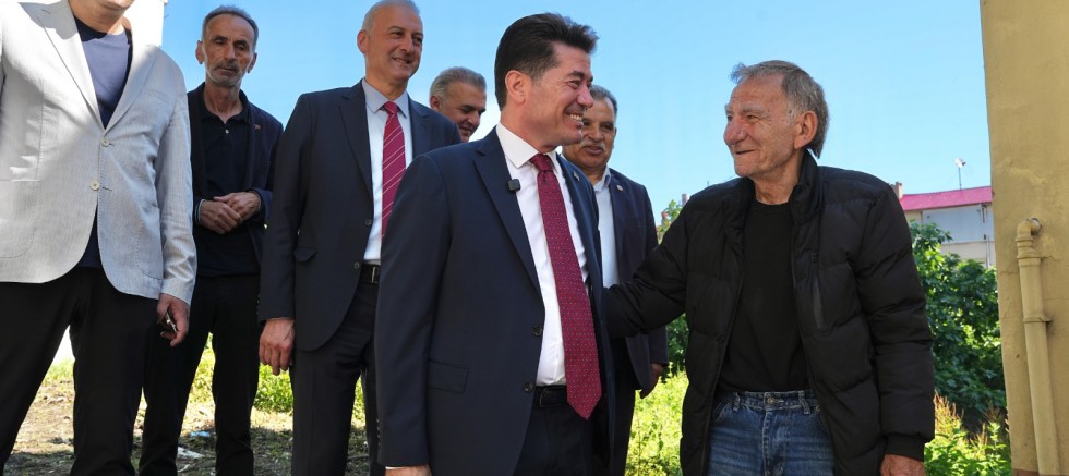 ORTAHİSAR BELEDİYESİ, ESKİ FUTBOLCU HÜRREM BOSTAN’IN EVİNİ YENİLEDİ