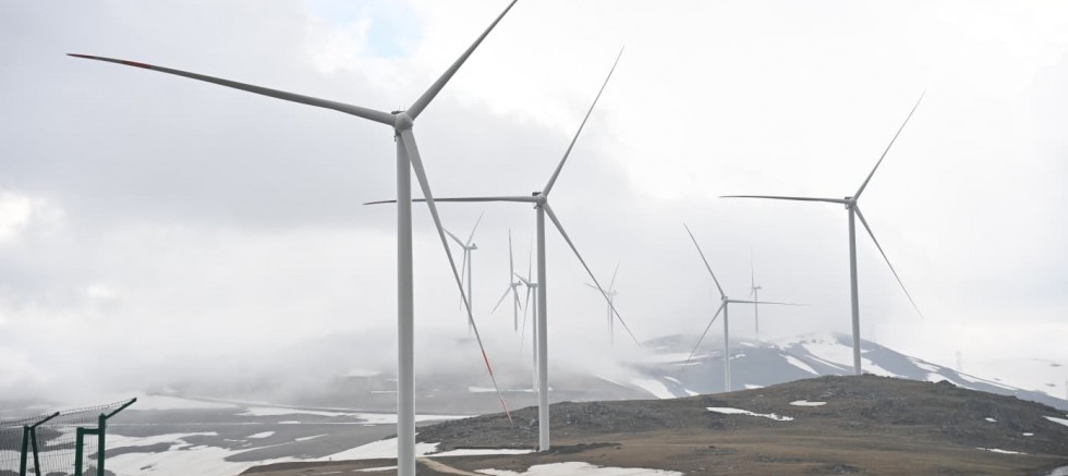 SOĞANLI RÜZGAR ENERJİ SANTRALİ HİZMETE ALINDI