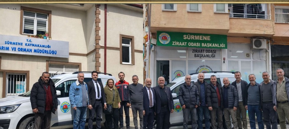Sürmene Ziraat Odası Başkanı Ekrem Yılmaz: “Hizmet Aracımızı Yeniledik”