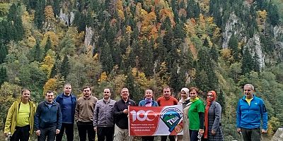 Araklı’nın en yüksek noktasında dört mevsim bir arada yaşandı