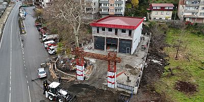 ARAKLI VE ÇARŞIBAŞI İTFAİYE BİNALARI TAMAMLANDI