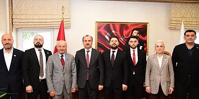 BAŞKAN KALKIŞIM’DAN İL MİLLİ EĞİTİM MÜDÜRÜ HASAN UYGUN’A ZİYARET