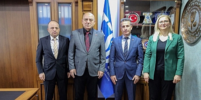 Defterdar Yaşar'dan TESOB'a hayırlı olsun ziyareti