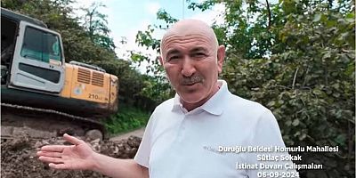 Halil Çetin: “Toprak kayması sonucunda zarar gören vatandaşımızın mağduriyetini giderdik”