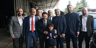 KALKIŞIM SÜRMENE’DE SANAYİ ESNAFI İLE BULUŞTU