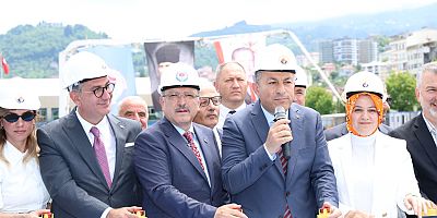 KAPALI OTOPARK VE PAZAR YERİNİN TEMELİ ATILDI