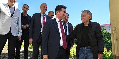 ORTAHİSAR BELEDİYESİ, ESKİ FUTBOLCU HÜRREM BOSTAN’IN EVİNİ YENİLEDİ
