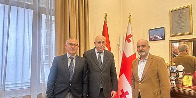 Özel İmperial Hastanesi Yönetim Kurulu'ndan Gürcistan Başkonsolosluğuna taziye ziyareti