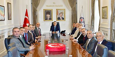 TESOB heyetinden Vali Şahin’e ziyaret