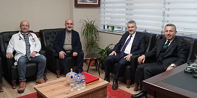 Trabzon Valisi Tahir Şahin'den Özel İmperial Hastanesi Yönetimine iade-i ziyaret