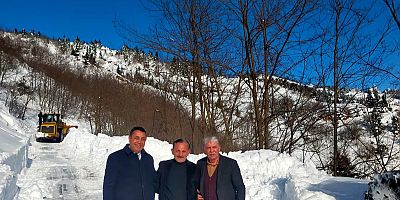 Yakup Turgut’tan Yoğun Kar Mesaisi…