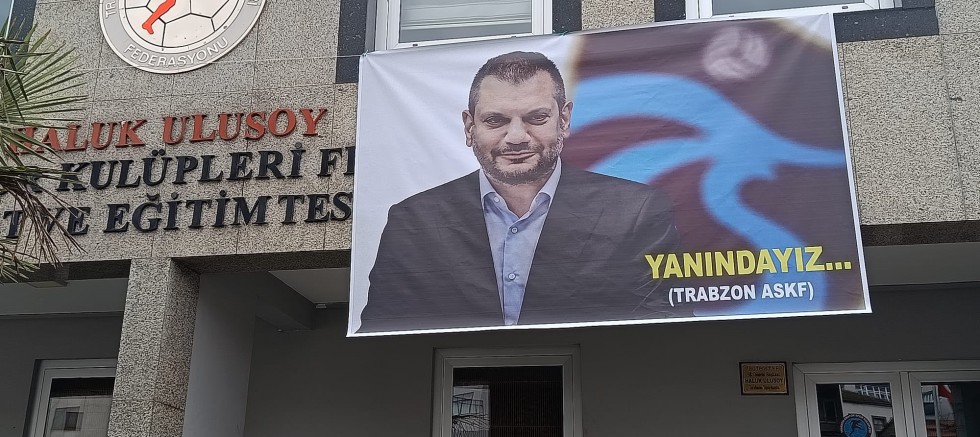 TRABZON ASKF’DEN ERTUĞRUL DOĞAN’A DESTEK